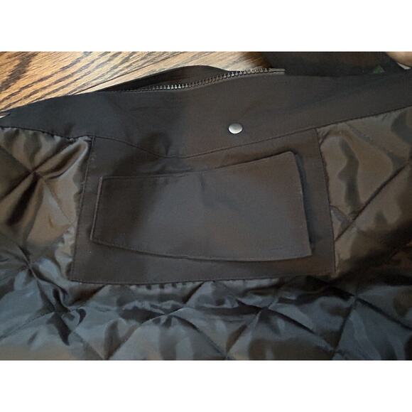 Lauren Ralph Lauren Size 48R Black Raincoat Coat Removable Quilted Lining - Picture 8 of 13